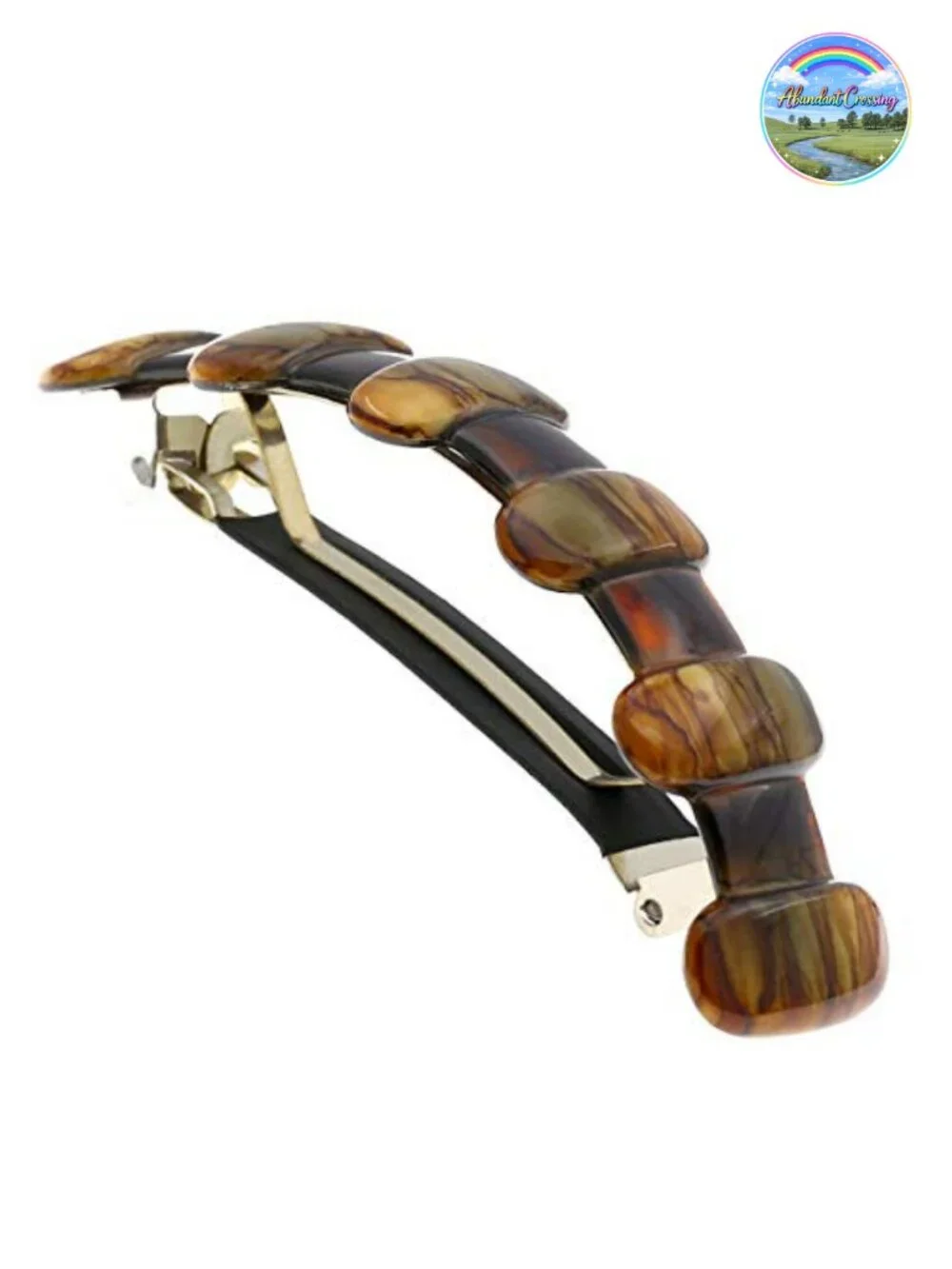 French Hair Barrette Clip, Strong Hold for Thick Curly Hair